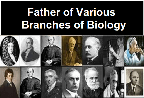 Father of Various Branches of Biology