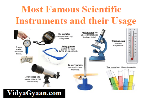 Most Famous Scientific Instruments and their Usage