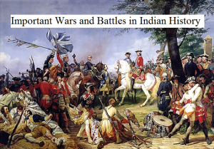 Wars and Battles in Indian History