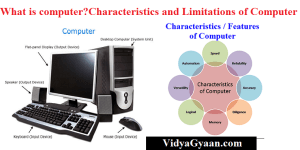 What is computer ? Characteristics and Limitations of Computer