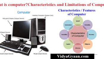 What is computer ? Characteristics and Limitations of Computer