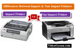 Differences Between Impact and Non-Impact Printers