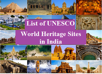 List of UNESCO World Heritage Sites in India -PDF